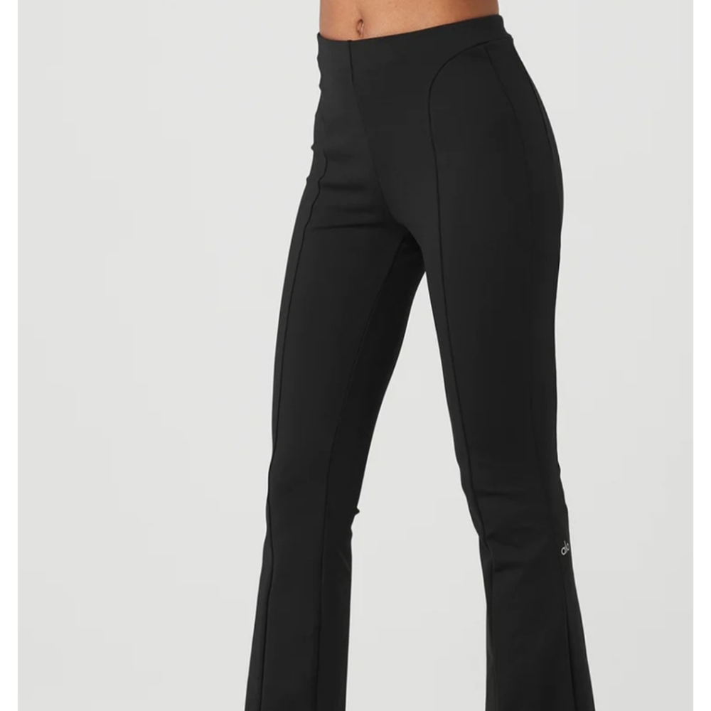 NWT ALO High-Waist 7/8 Zip It Flare Legging XS